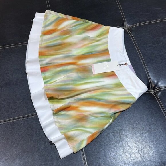 CALIA Women's Double Layer Mesh Golf Skort - Picture 6 of 10